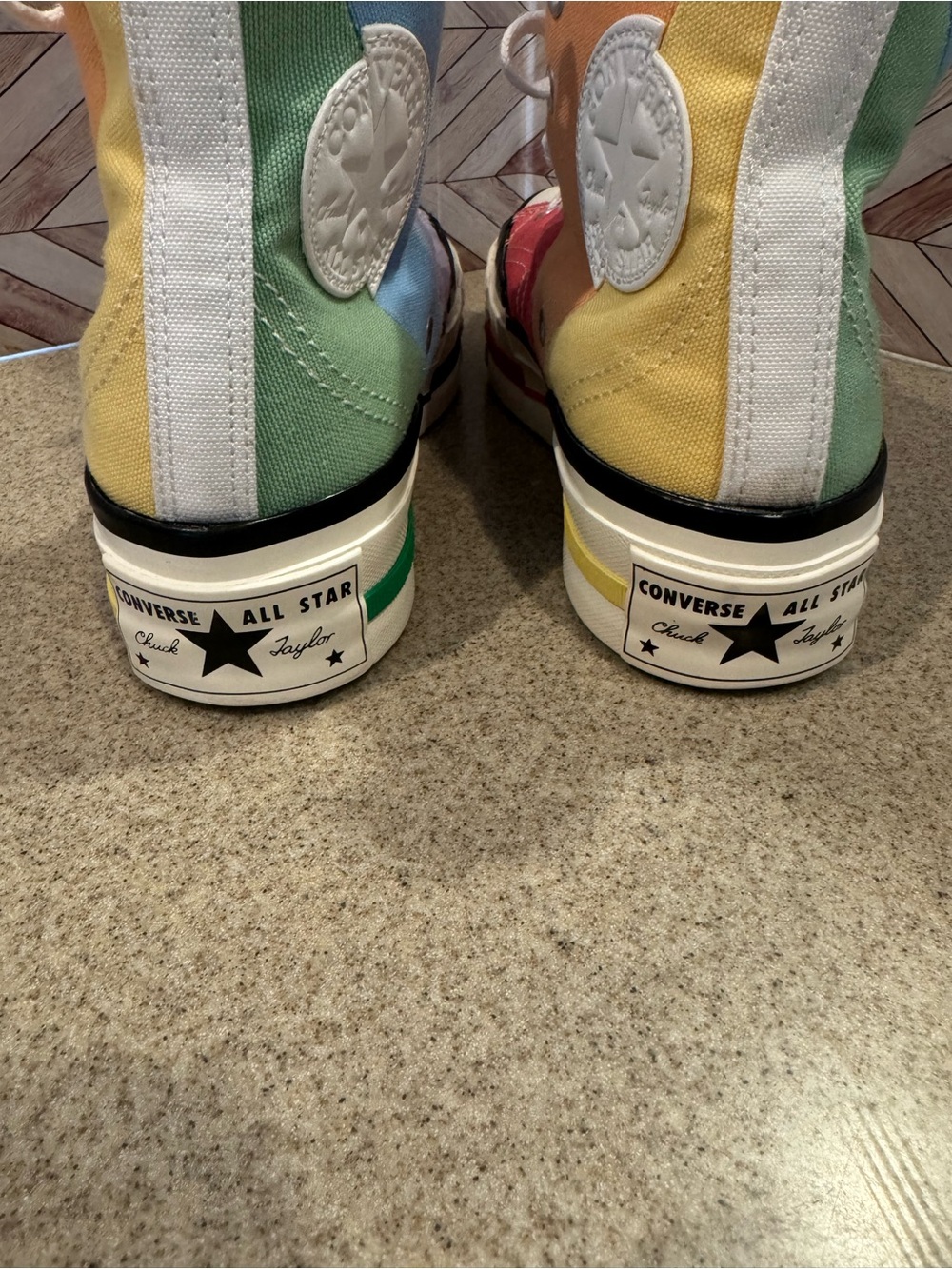 Converse Chuck 70 plus hi “pride proud to be”” mens 5.5 or ladies 7.5 A06029C - Picture 5 of 9